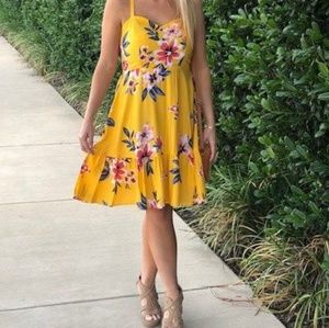 Old Navy Sun Dress with spaghetti straps